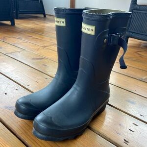 Hunter Norris Field Short Rain Boots sz US 9